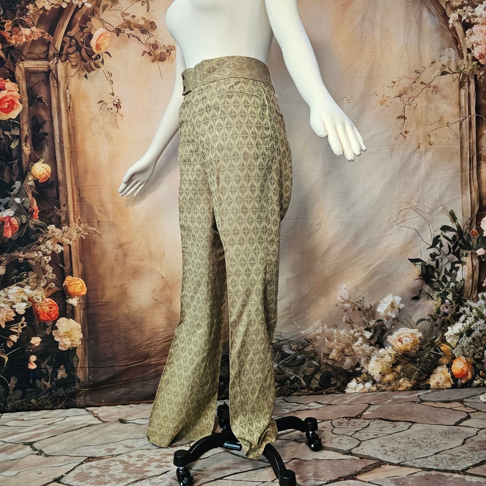 Vintage DEADSTOCK 1970s Levis Sta-Prest Slacks Pants Tan Diamond Flare 31x32 NWT - Picture 13 of 16